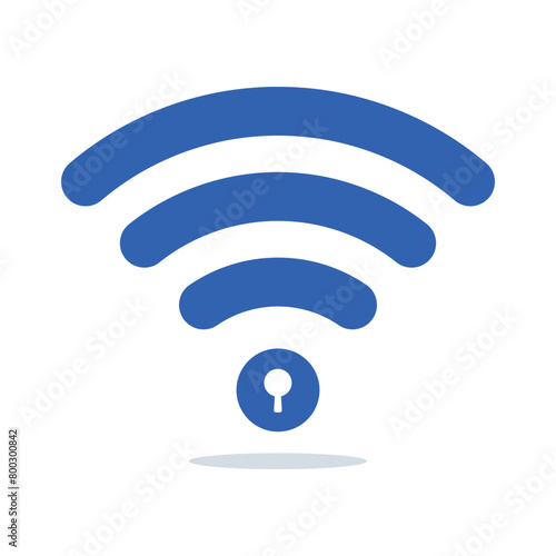 Locked Wifi Symbol