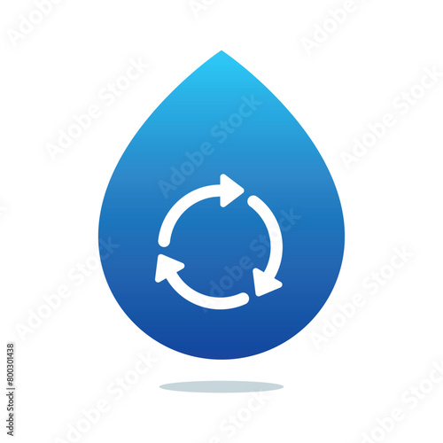 Recycle Water Gradient Style
