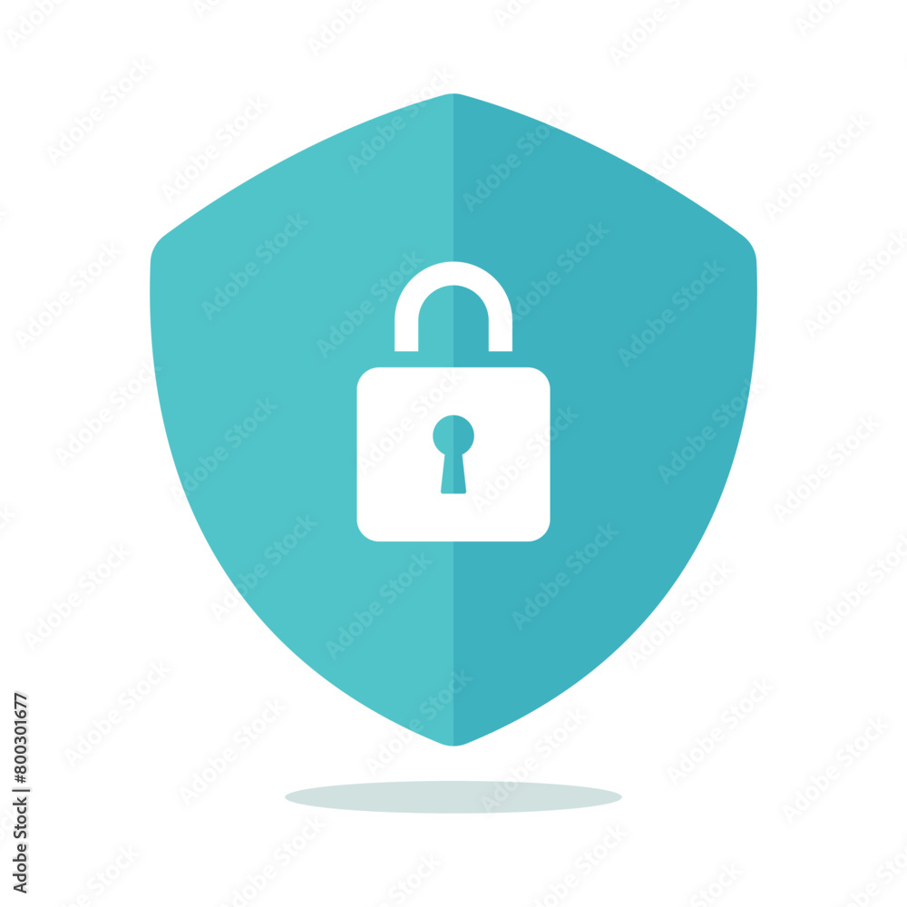 Shield With Padlock Shield With Padlock
