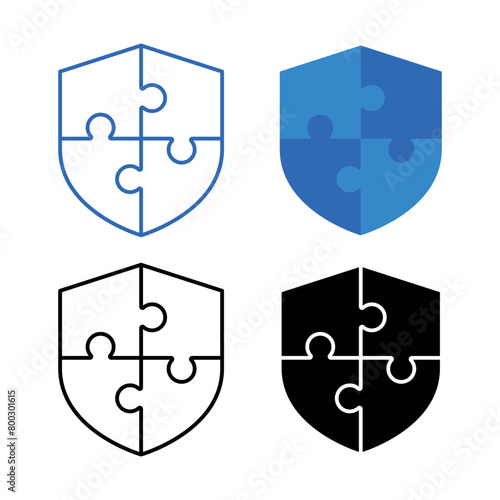 Shield Shape Puzzle