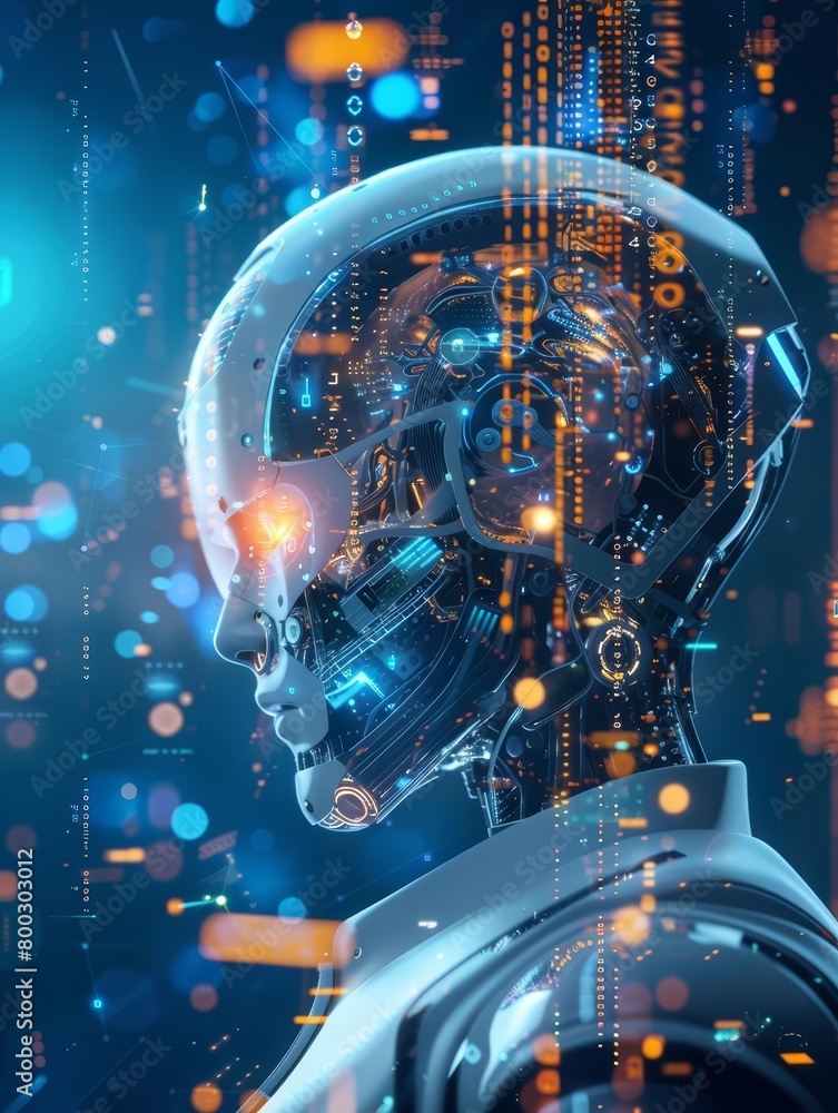 Artificial intelligence seamlessly integrates into daily life, from smart homes that anticipate needs to virtual assistants that provide instant knowledge, background concept Artificial intelligence seamlessly integrates into daily life, from smart homes that anticipate needs to virtual assistants that provide instant knowledge, background concept