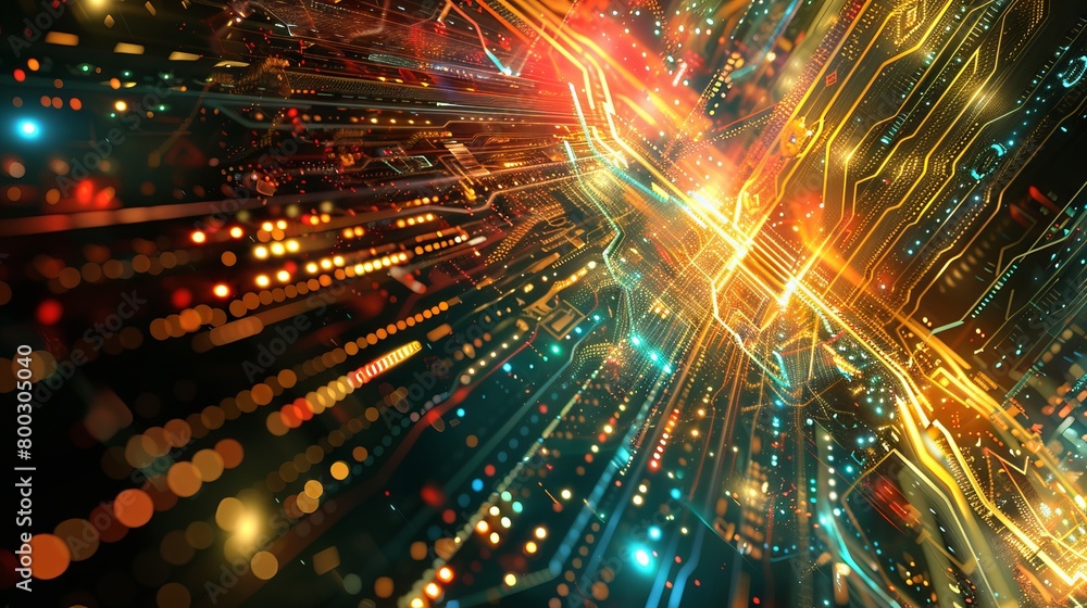 Abstract Technology Background Illustrating Business Growth and Development Strategies Abstract Technology Background Illustrating Business Growth and Development Strategies