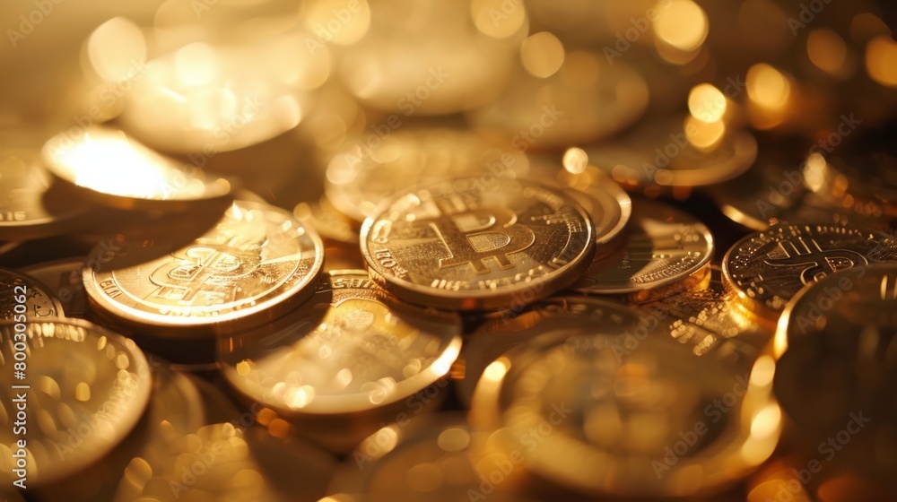 gold money coin closeup generative ai gold money coin closeup generative ai