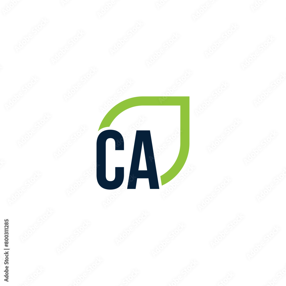 Initial CA logo grows vector, develops, natural, organic, simple, financial logo suitable for your company. Initial CA logo grows vector, develops, natural, organic, simple, financial logo suitable for your company.