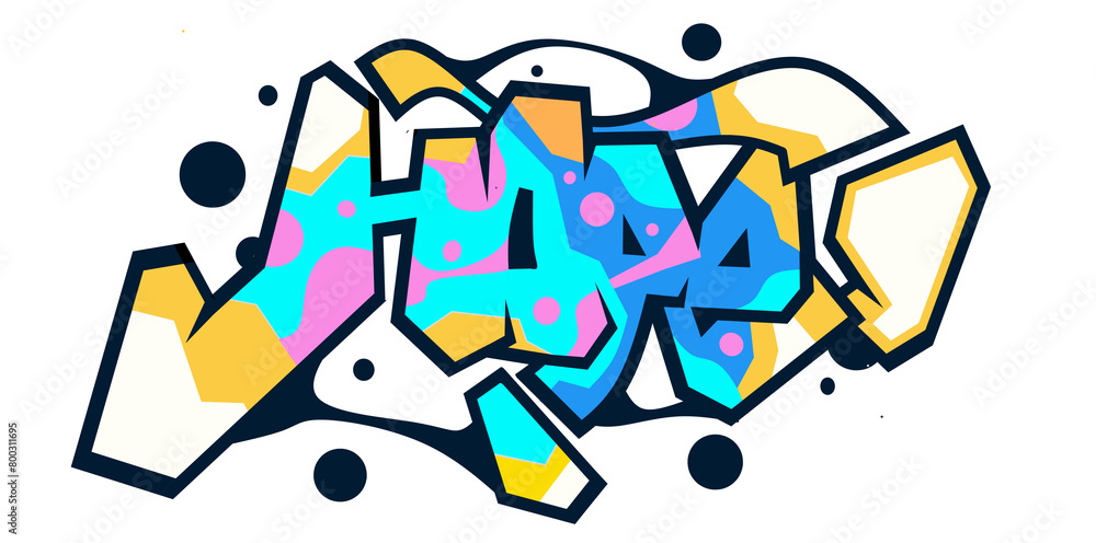 Hope word graffiti text font sticker Hope word graffiti text font sticker