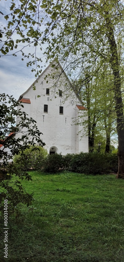 Naklejka premium Kirche Sieseby, Schleswig-Holstein