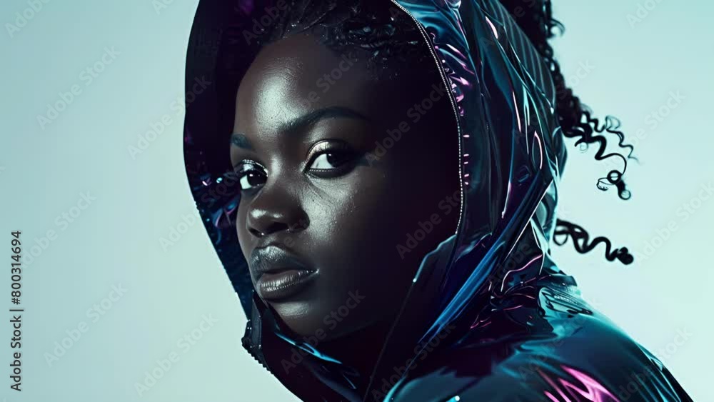 With a fierce gaze and a daring mix of athletic gear and highend fashion this powerful black woman embodies the unapologetic presence of a fashionforward athlete unafraid to make a . With a fierce gaze and a daring mix of athletic gear and highend fashion this powerful black woman embodies the unapologetic presence of a fashionforward athlete unafraid to make a .