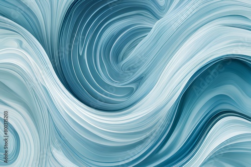 Serene abstract patterns with soothing blue tones inspired by the ocean 