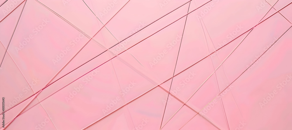 HD camera capture of a subtle geometric pattern with thin intersecting lines on a soft pastel pink background, emphasizing the precision of the lines HD camera capture of a subtle geometric pattern with thin intersecting lines on a soft pastel pink background, emphasizing the precision of the lines