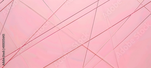 HD camera capture of a subtle geometric pattern with thin intersecting lines on a soft pastel pink background, emphasizing the precision of the lines
