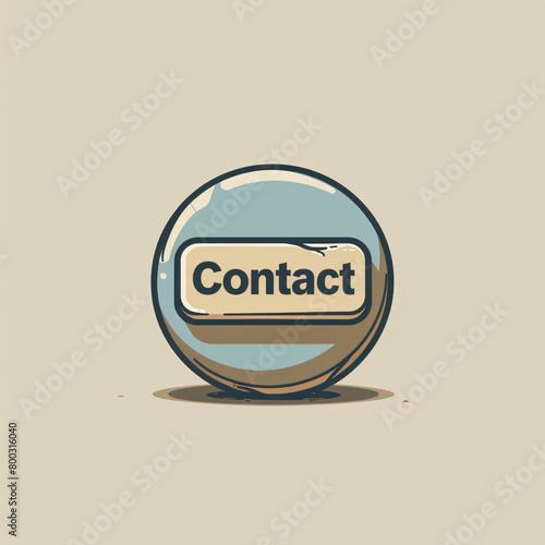 icon for "Contacts", illustrating a simplified phonebook open to reveal pages, on a gentle beige background, reflecting the clean elegance of Apple Vision Pro icons. Created Using: abstract minimalism