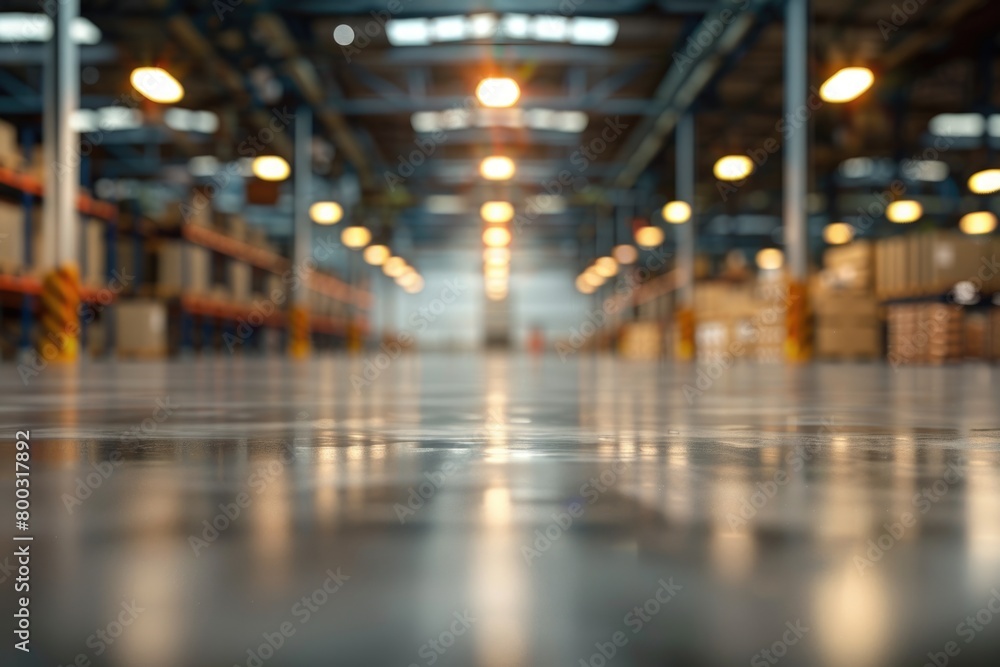 Abstract blurred factory and warehouse room background for industry. Abstract blurred factory and warehouse room background for industry.