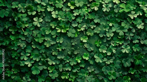 Wallpaper Mural live clovers generative ai Torontodigital.ca