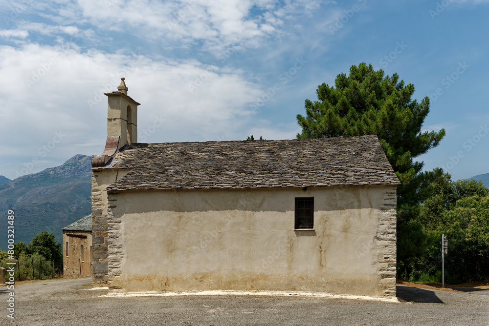 Korsika - Castello-di-Rostino - Frassu - Kapelle