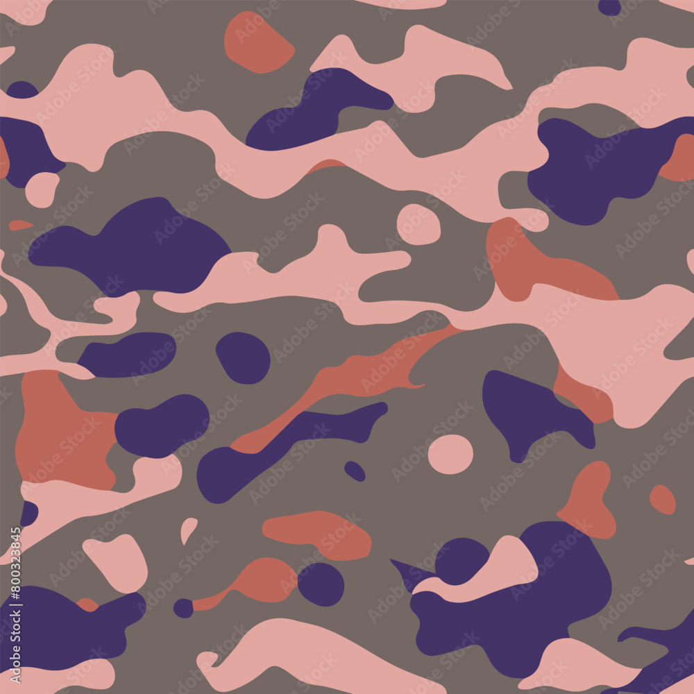 Camouflage seamless pattern design Camouflage seamless pattern design