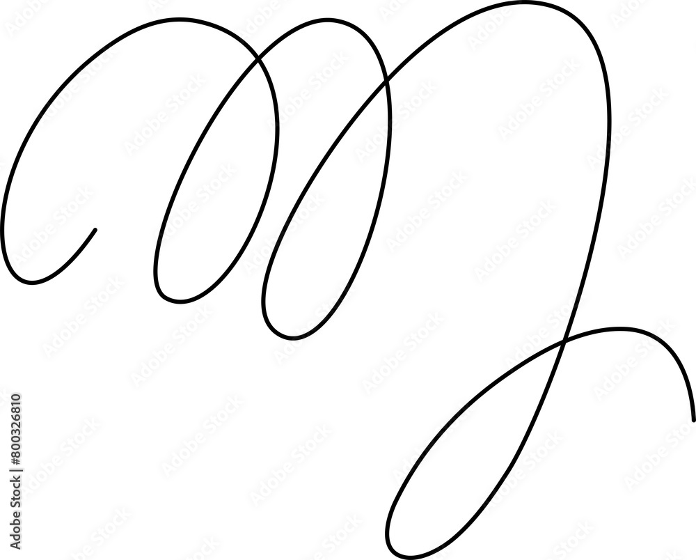 Spiral and swirl line icon. Element for design Spiral and swirl line icon. Element for design