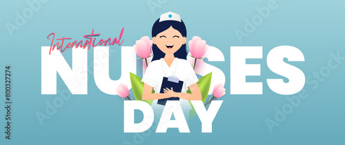 International Nurses Day banner design