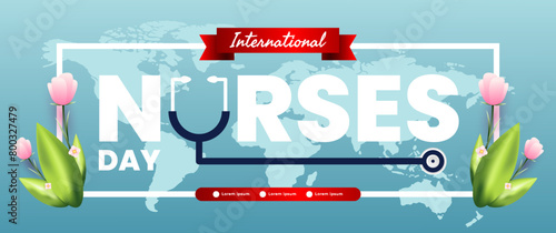 International Nurses Day banner design
