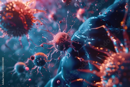 Nanotechnology Triumph: Eradicating Microbial Threats,Bacterial Warfare: Nanobots in Action