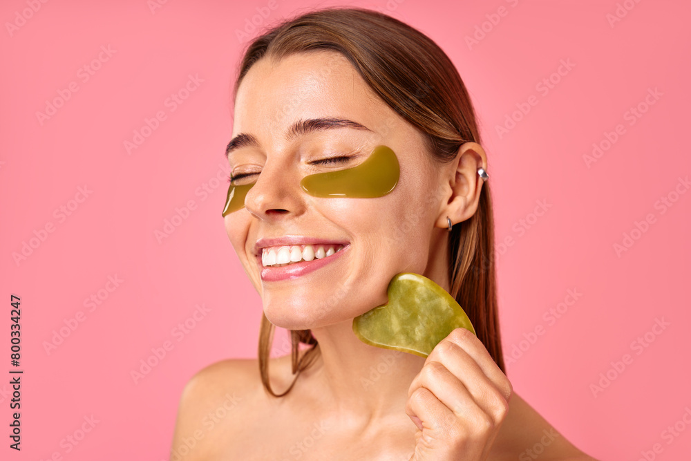 Cosmetology, beauty and spa treatment. Woman in lingerie on pink background. Cosmetology, beauty and spa treatment. Woman in lingerie on pink background.