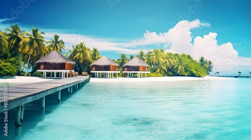 tropical resort on the sea © PZ SERVICES