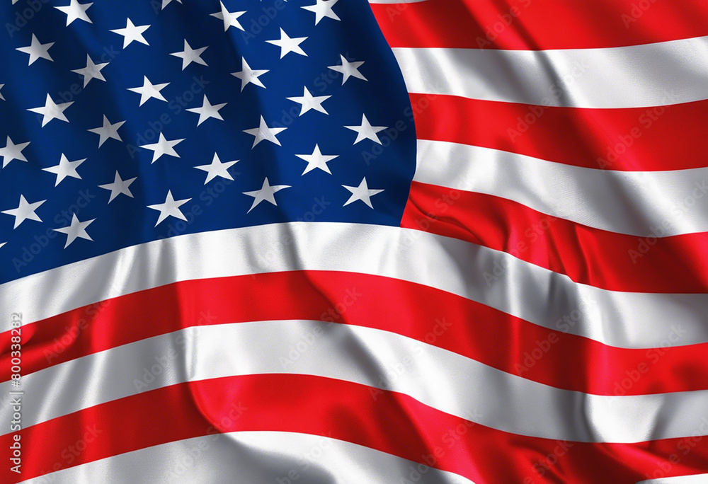 Obraz premium The American Flag US Flag