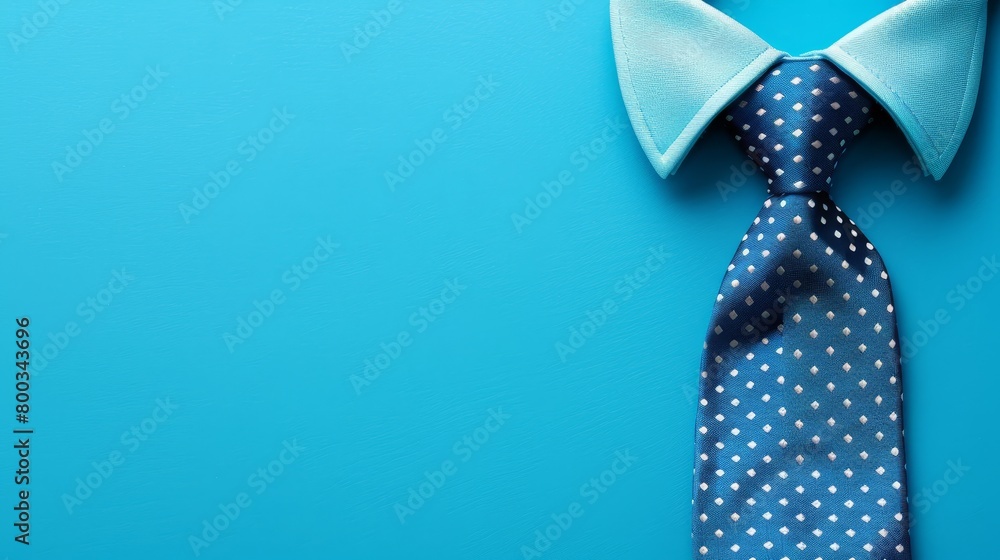 one blue with white polka dots, the other light blue with identical white polka dot pattern one blue with white polka dots, the other light blue with identical white polka dot pattern