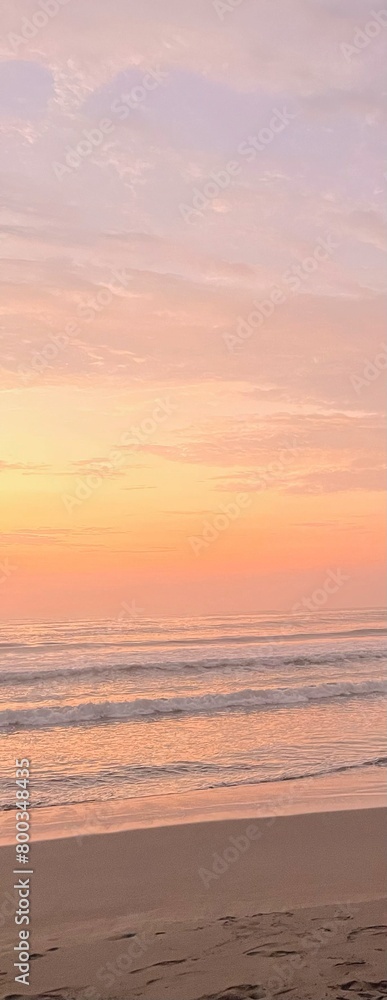 Obraz premium sunset over the sea