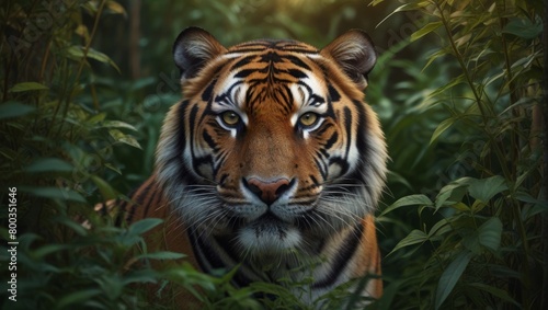 tiger in the wild , cat, animal, wildlife, wild, zoo, feline, predator, nature, mammal, stripes, big , jungle