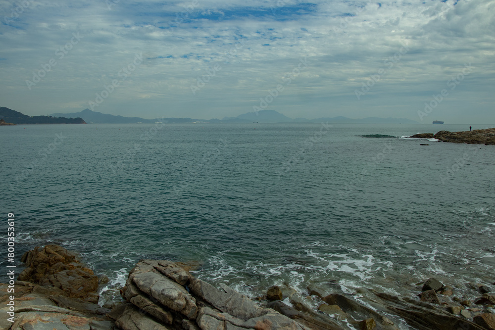 sea and rocks