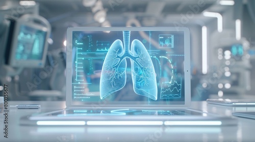 AI Technology Revolutionizing Healthcare: Smart Devices for Lung Visualization photo