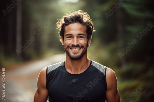 person doing sport or fitness concept