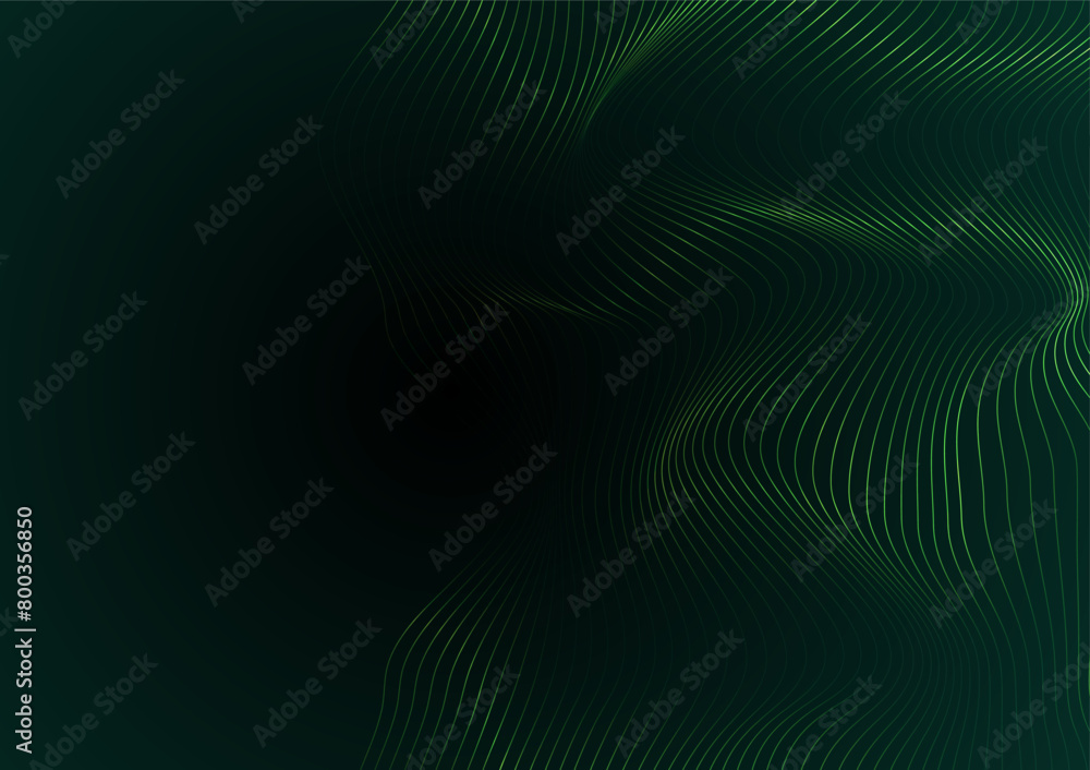 Abstract luxury background of glowing curve wave. Moving lines design element. Gradient flowing wave lines. Futuristic digital future technology concept. Vector illustration Abstract luxury background of glowing curve wave. Moving lines design element. Gradient flowing wave lines. Futuristic digital future technology concept. Vector illustration