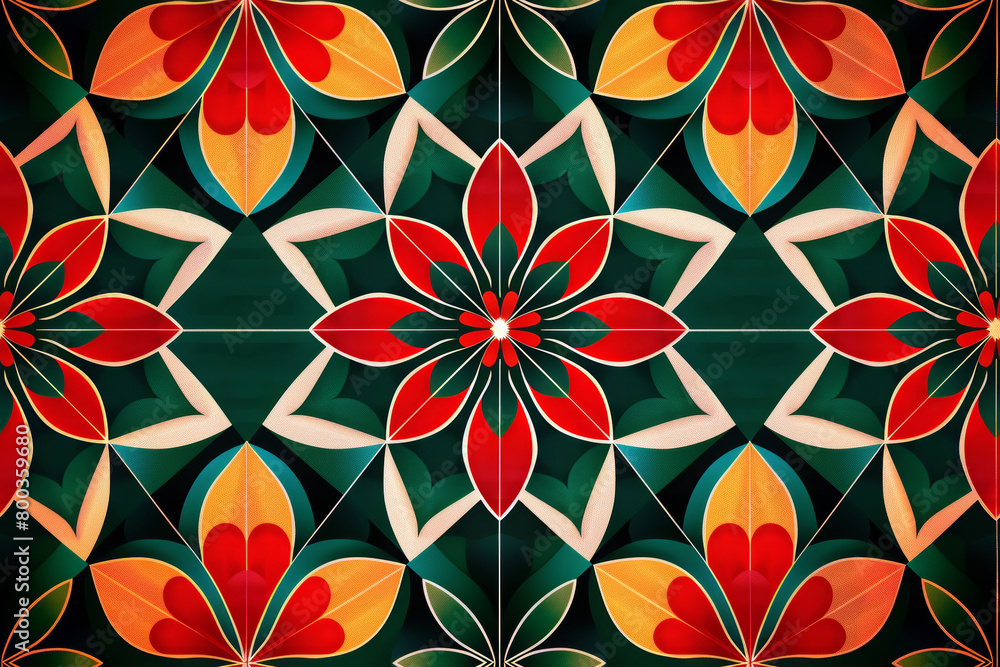 Colorful geometric pattern illustration. Colorful geometric pattern illustration.