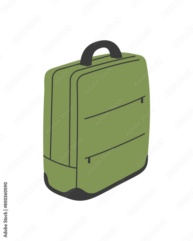 A travel bag for storing luggage when traveling. Vector illustration
A travel bag for storing luggage when traveling. Vector illustration