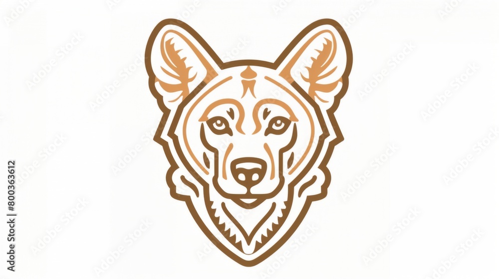 An artistic digital illustration of a German Shepherd Dog with intricate line work and earthy color tones An artistic digital illustration of a German Shepherd Dog with intricate line work and earthy color tones