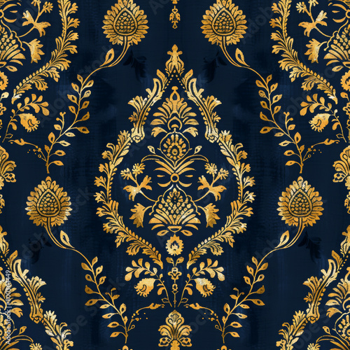 Colorful Saree pattern illustration.