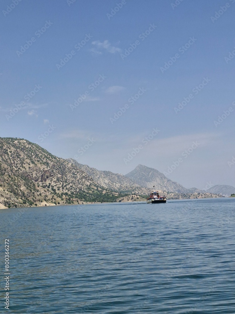 lake in the mountains