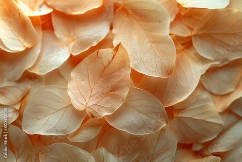 Leaves background. Beige leaves  macro photography  natural background  texture  veins  copy space. Beige Leaves with Veins.