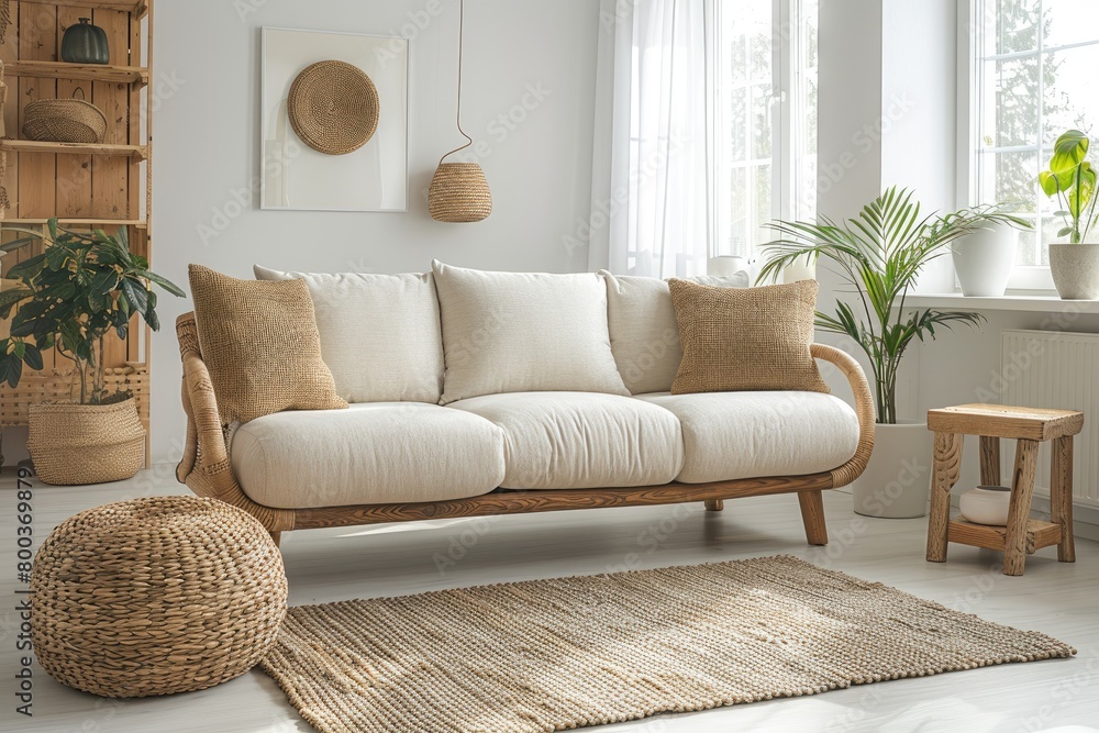 Fototapeta premium Collection of scandinavian sofa designs inspiration ideas