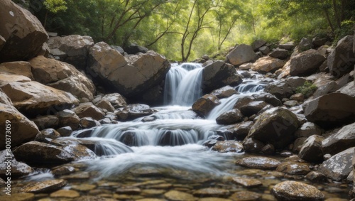 waterfall in the forest