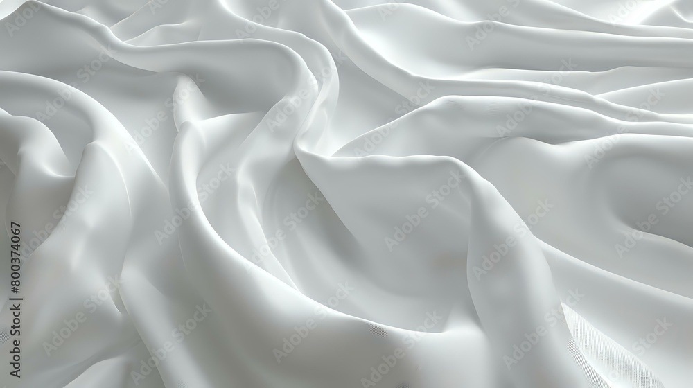 Obraz premium Elegant Satin Fabric with Gentle, Flowing Movement