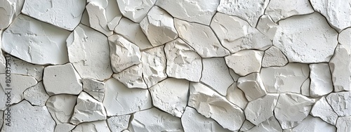Abstract white cracked earth texture, natural pattern of cracked, dry stone