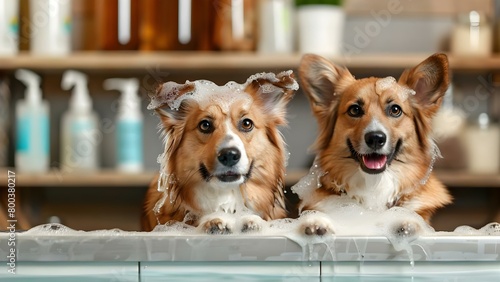 Social Media Story Templates for Dog Grooming Sale at Pet Shop. Concept Pet Grooming Tips, Dog Spa Services, Pet Grooming Packages, DIY Pet Grooming, Professional Grooming Benefits