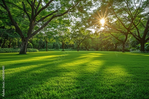 beautiful green parks nature in city professional photography