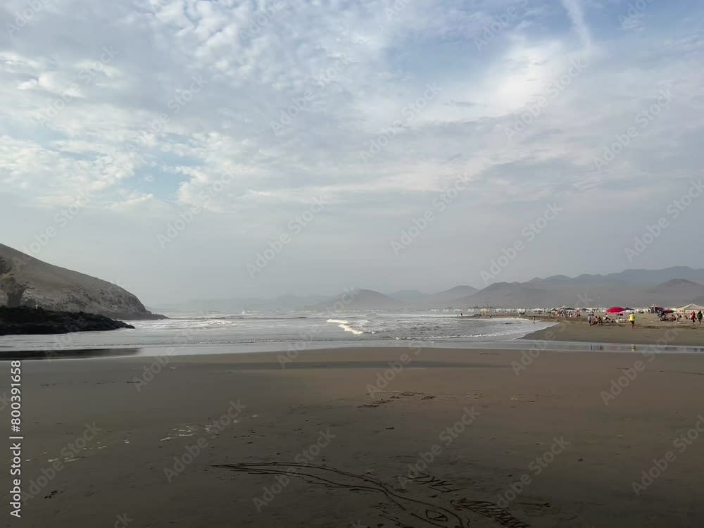 beach in the morning beach in the morning