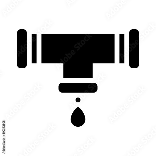waste water glyph icon