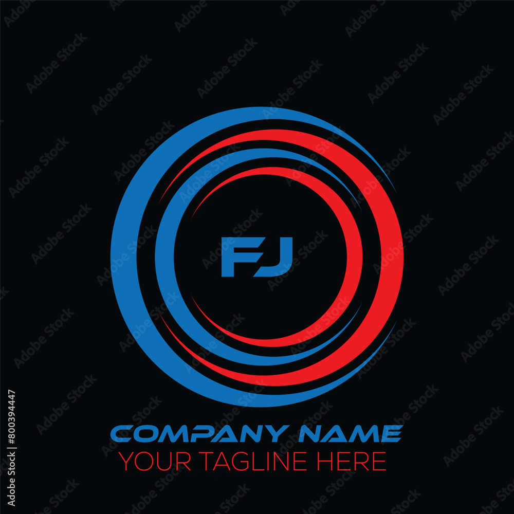 FJ letter logo creative design. FJ unique design. FJ letter logo design on black background. FJ letter logo creative design. FJ unique design. FJ letter logo design on black background.
