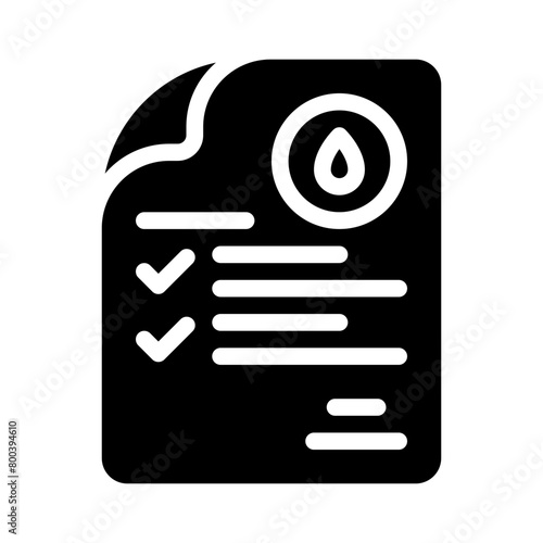 quality glyph icon