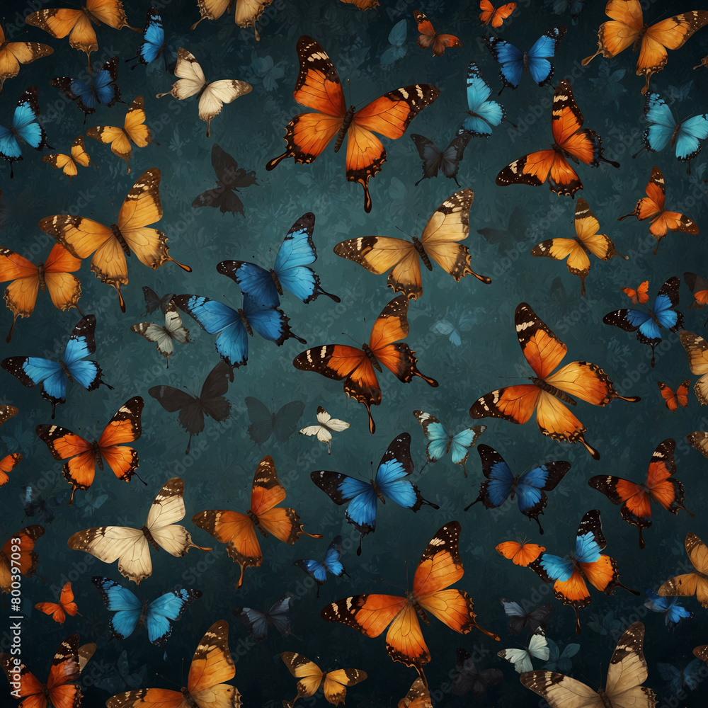 background with butterflies background with butterflies